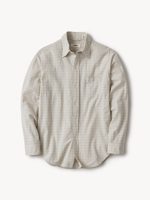 Buck Mason Windowpane Plaid Wornwell One Pocket Shirt