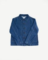 Merz B. Schwanen JKT08DN.520MB - Cropped Worker's Denim Jacket