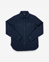 Iron Heart Ultra Heavy Flannel Tartan Check Work Shirt