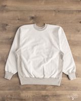 orSlow Heavyweight Cross Grain Side Rib Two Tone Sweatshirt