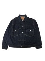 Orslow 16002 2nd type 50's denim jacket-One Wash-5
