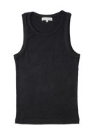 Merz b. Schwanen Ribbed Tank Top - Black