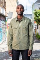 Iron Heart 9oz Herringbone Military Shirt