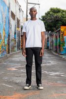 Pure Blue Japan XX-003-BK Slubby Double Black Jean