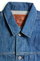 Oni Denim ONI02516P-OFBD 13.7oz Old Faded Blue Denim TypeⅡ Jacket