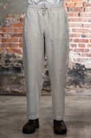 Merz B. Schwanen PANTS05LI Linen Workers Drawstring Pants