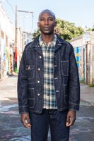 The Strike Gold Strike Gold Indigo Slub Yarn Cotton Chore Coat