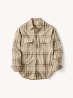 Buck Mason Trail Plaid Breeze Cotton Linen Ls Shirt