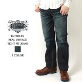 Eight-G 602-RV Vintage Style 15oz Tight Fit Jeans(Weathered)