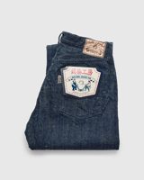 Graph Zero "Aizome" 13oz Natural Indigo Nep Selvedge Denim