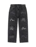 Evisu Skull Multi-Pocket Denim Jeans
