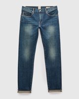 Hiroshi Kato "Rain" 10.5oz Washed Indigo Stretch Selvedge Denim
