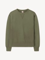 Buck Mason Sage Welterweight Double V Crew Sweatshirt