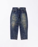 Anachronorm HARD REMAKED REGULAR TAPERED 5P PANTS INDIGO (REMAKE)