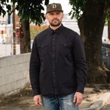RRL Slim Fit Twill Western Shirt