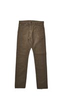 Pure Blue Japan [1175-OLV] Heavy Duck Cloth 5 Pocket Pants / Relaxed Tapered