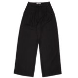Naked & Famous Relaxed Pleated Trouser - French Linen Fine Canvas
