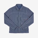 Iron Heart IHJ-141-IND - 10.5oz Narrow Stripe Hickory Type 1