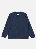 Universal Works Navy Maiorca Jersey Cardigan