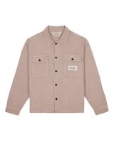Brain Dead Waffle Button Front Shirt