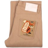 Naked & Famous Strong Guy - Brown Fox Selvedge