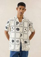 Percival Lunar Panel Cuban Shirt