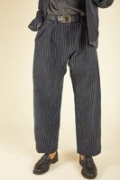 Indi + Ash SHAKOOR PANT dark indigo/ecru