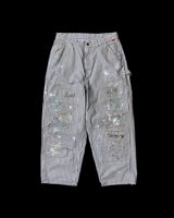 Anachronorm HICKORY REMAKED DOUBLEKNEE PAINTER PANTS HICKORY (REMAKE)