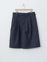Document Water Repellent Wool Tucked Shorts