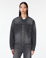 Japan Blue Jeans Light Type 1 Denim Jacket 9oz Washed Black