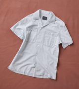 Drake's Chambay Short Sleeve Camp Collar Shirt