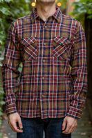 UES 502554 Slubby Flannel Shirts