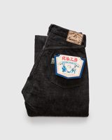 Graph Zero "Black Skein Dyeing" 15oz Black Selvedge Denim