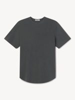 Buck Mason Coal Venice Wash Pima Curved Hem Tee