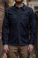 The Flat Head FN-SDK-301L Denim Work Shirt