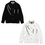 Dry Bones Shark Gill Open Shirt