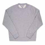 Benzak Denim Developers BS-09 CREW NECK heavy grey melee sweat