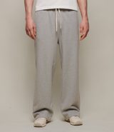 Merz b. Schwanen Authentic Fleece Straight Leg Cotton Sweatpants