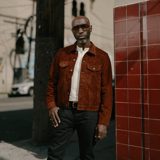 Double Helix Western Pioneer Horsehide Type III Jacket Dark Brown Suede