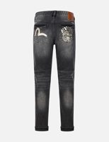 Evisu Seagull and Kamon Print Flex Skinny Denim Jeans #2028