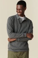 Community Clothing Long Sleeve Polo Shirt