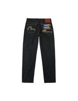 Evisu Seagull and Japanese Temple Embroidery Regular Fit Jeans #2020