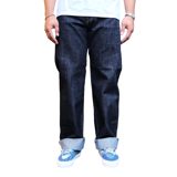 The Flat Head FN-D111 "Doshaburi" Left Hand Twill Selvedge Jeans (Wide Straight)