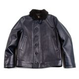 Y'2 Leather Indigo Horse N-1 Deck Jacket (IN-1)