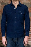 Iron Heart IHSH-438-IND 7.5oz Selvedge Corduroy Western Shirt