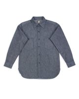 Black Sign 10 oz Dobby Denim Open Pocket Work Shirt