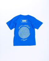 Anachronorm VORTEX PRINTED S/S T-SHIRTS BLUE