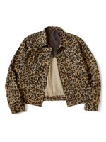 Kapital ツイルエイジングウール レパード柄 1ST JKT