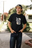 Iron Shop Provisions ISP x Buffalo Nickel "Coffin" Loopwheel Tee-Black