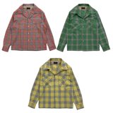 Dry Bones Windowpane Check 2 Flap Open Shirt